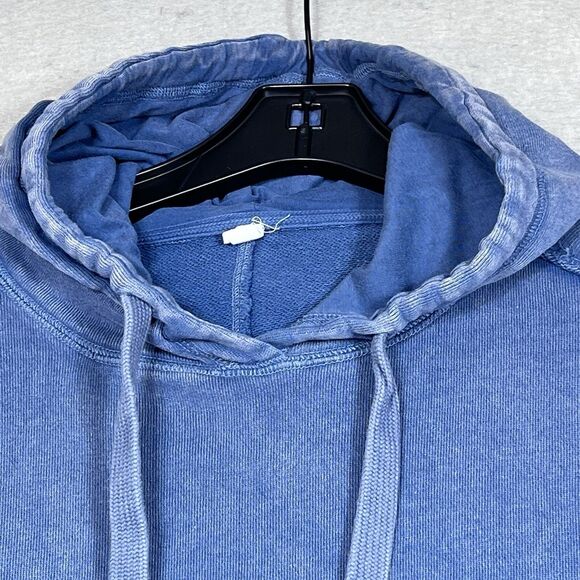 FP Movement Sweatshirt Womens Size Small Blue Hoodie Pockets Work it Out - Picture 3 of 14